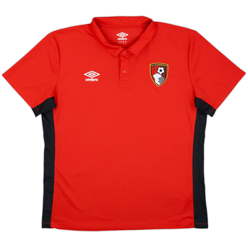 2018-19 Bournemouth Umbro Polo Shirt - 9/10 - (XL)