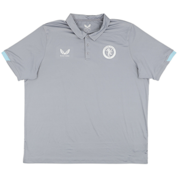 2022-23 Aston Villa Castore Polo Shirt - 9/10 - (3XL)