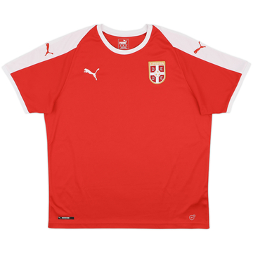 2018-19 Serbia Home Shirt - 8/10 - (XL)