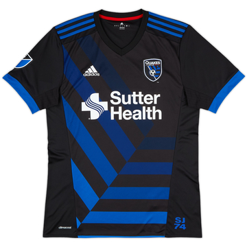 2017-18 San Jose Earthquakes Home Shirt - 10/10 - (M)