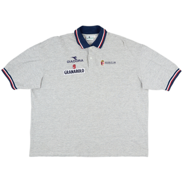 1998-00 Bologna Diadora Polo Shirt - 8/10 - (XXL)