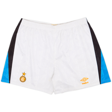 1995-96 Inter Milan Away Shorts - 8/10 - (L)