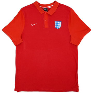 2016-17 England Nike Polo Shirt - 9/10 - (XXL)