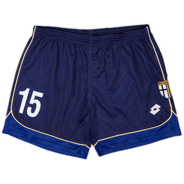 1998-99 Parma Player Issue Third Shorts #15 - 8/10 - (L)