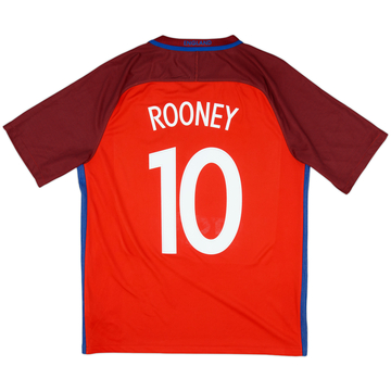 2016-17 England Away Shirt Rooney #10 - 9/10 - (L)