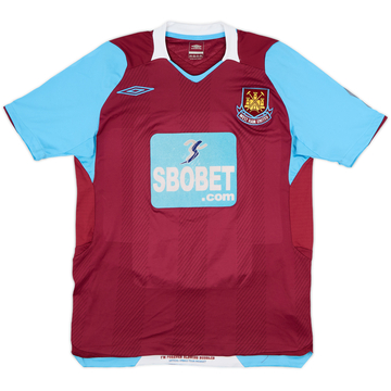 2008-09 West Ham Home Shirt - 6/10 - (S)