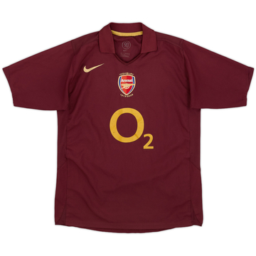 2005-06 Arsenal Home Shirt - 8/10 - (L.Boys)