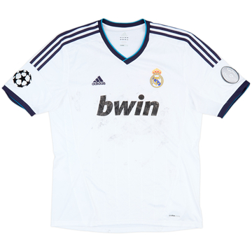 2012-13 Real Madrid Home Shirt - 4/10 - (XL)