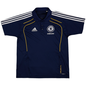2010-11 Chelsea adidas Polo Shirt - 8/10 - (M/L)