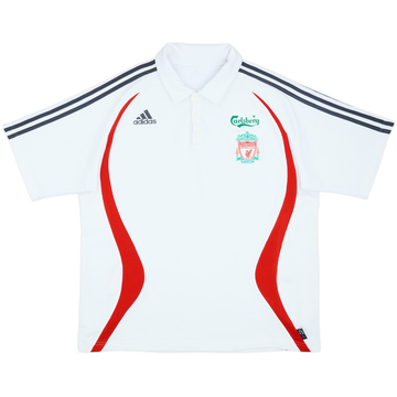 2006-07 Liverpool adidas Polo Shirt - 8/10 - (XL)