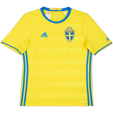 2016-17 Sweden Home Shirt - 8/10 - (XL.Boys)