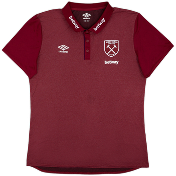 2017-18 West Ham Umbro Polo Shirt - 10/10 - (XL)