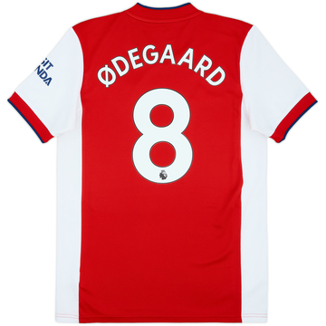 2021-22 Arsenal Home Shirt Odegaard #8 - 10/10 - (M)