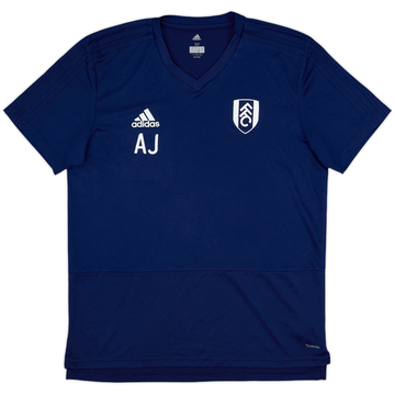 2017-18 Fulham adidas Staff Issue Training Shirt AJ - 9/10 - (M)
