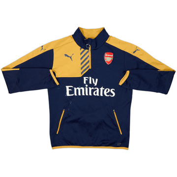 2015-16 Arsenal Puma 1/4 Zip Drill Top - 5/10 - (XL.Boys)