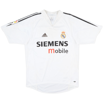 2004-05 Real Madrid Home Shirt - 5/10 - (S)