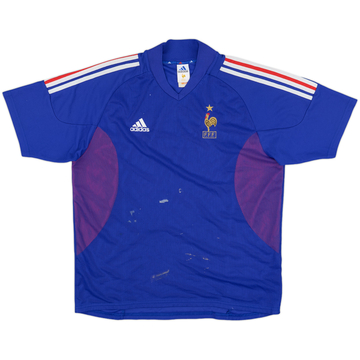 2002-04 France Home Shirt - 5/10 - (L)
