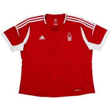 2013-14 Nottingham Forest Player Issue Home Shirt - 8/10 - (XXL)