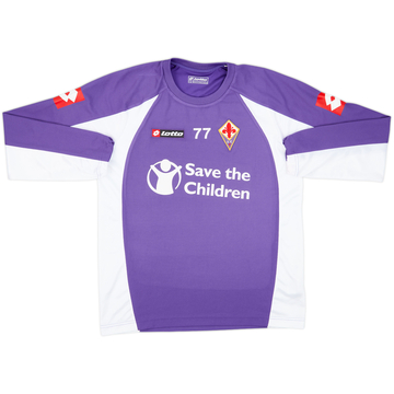 2008-09 Fiorentina Player Issue Lotto Sweat Top #77 - 8/10 - (L)