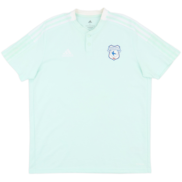 2021-22 Cardiff City adidas Polo Shirt - 8/10 - (L)