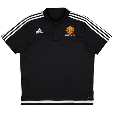 2016-17 Manchester United adidas Polo Shirt - 10/10 - (XL)