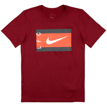 2021-22 Liverpool Nike Graphic Tee - 9/10 - (S)