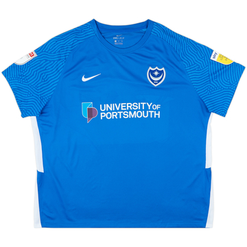 2021-22 Portsmouth Home Shirt - 10/10 - (3XL)