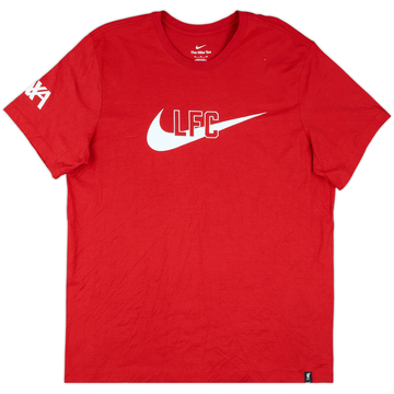 2023-24 Liverpool Nike Cotton Tee - 9/10 - (XL)