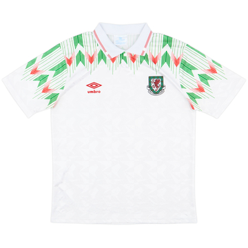 1990-92 Wales Away Shirt - 9/10 - (L)