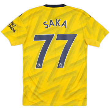 2019-20 Arsenal Away Shirt Saka #77 - 10/10 - (XS)