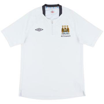 2010-11 Manchester City Umbro 1/4 Zip Training Shirt - 7/10 - (M)