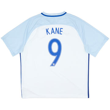 2016-17 England Home Shirt Kane #9 - 6/10 - (XXL)