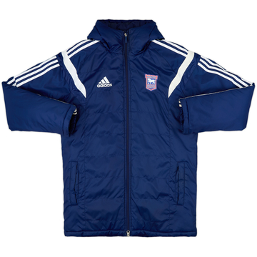 2014-15 Ipswich adidas Padded Bench Coat - 8/10 - (S)