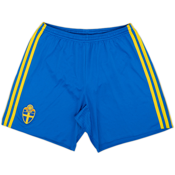 2014-16 Sweden Home Shorts - 9/10 - (M)