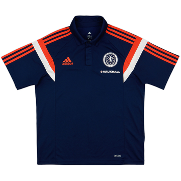 2014-15 Scotland adidas Polo Shirt - 8/10 - (L)
