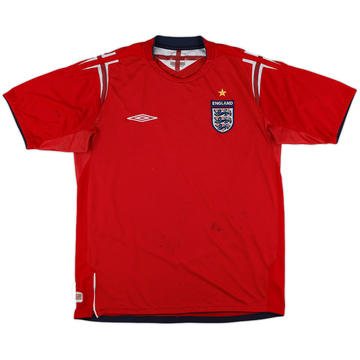 2004-06 England Away Shirt - 5/10 - (M)