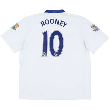2008-10 Manchester United Away Shirt Rooney #10 - 5/10 - (XL)