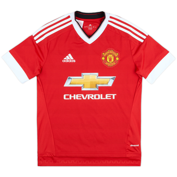 2015-16 Manchester United Home Shirt - 10/10 - (L.Boys)