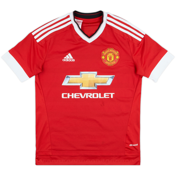 2015-16 Manchester United Home Shirt - 6/10 - (L.Boys)