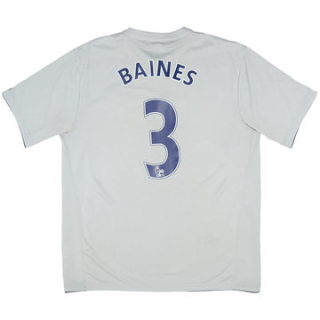 2011-12 Everton Third Shirt Baines #3 - 8/10 - (L)