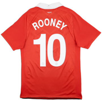 2010-11 Manchester United Home Shirt Rooney #10 - 6/10 - (S)