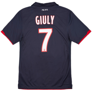 2010-11 Paris Saint-Germain Away Shirt Giuly #7 - 10/10 - (S)