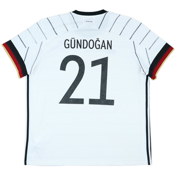 2020-21 Germany Home Shirt Gundogan #21 - 7/10 - (XXL)