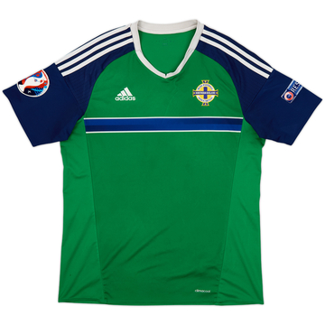 2016-17 Northern Ireland Home Shirt - 5/10 - (L)