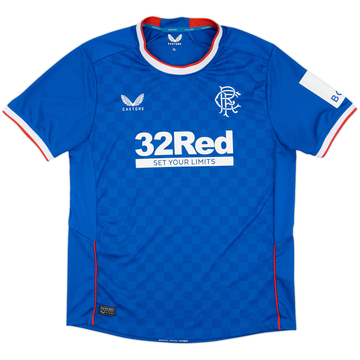 2022-23 Rangers Home Shirt - 8/10 - (XL)
