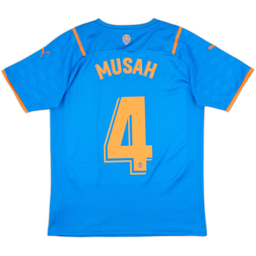 2021-22 Valencia Third Shirt Musah #4 - 9/10 - (M)