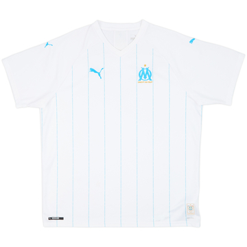 2019-20 Olympique Marseille Home Shirt - 9/10 - (XXL)