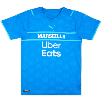 2021-22 Olympique Marseille Third Shirt - 10/10 - (M)