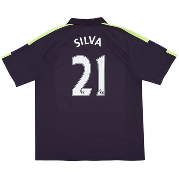 2014-15 Manchester City Third Shirt Silva #21 - 10/10 - (XXL)