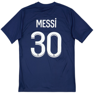 2022-23 Paris Saint-Germain Home Shirt Messi #30 - 10/10 - (S)